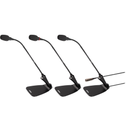 Shure CVG12DS-B/C - Микрофон на гибкой штанге длиной 30,5 см с кнопкой отключения звука и светодиодным индикатором