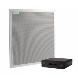 Shure MXA910W-60-USB-P - Потолочный микрофонный массив MXA910W-60CM, Dante, INTELLIMIX, цвет белый, 60см, в комплекте с аудиоинтерфейсом ANIUSB-MATRIX